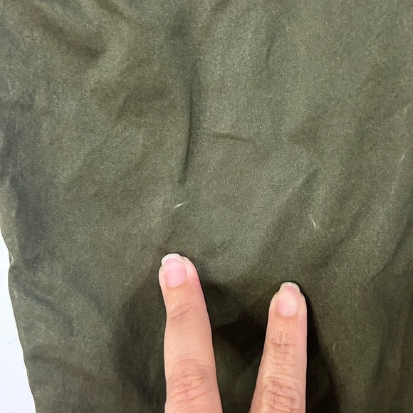 Zadig & Voltaire Men’s Cotton Pao Chino in Military Green Sz 42/32 - Picture 10 of 10